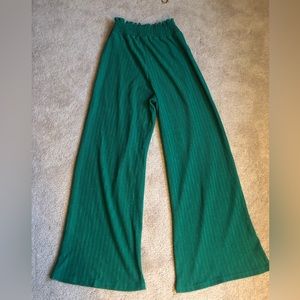 Green stretchy pants from cider!